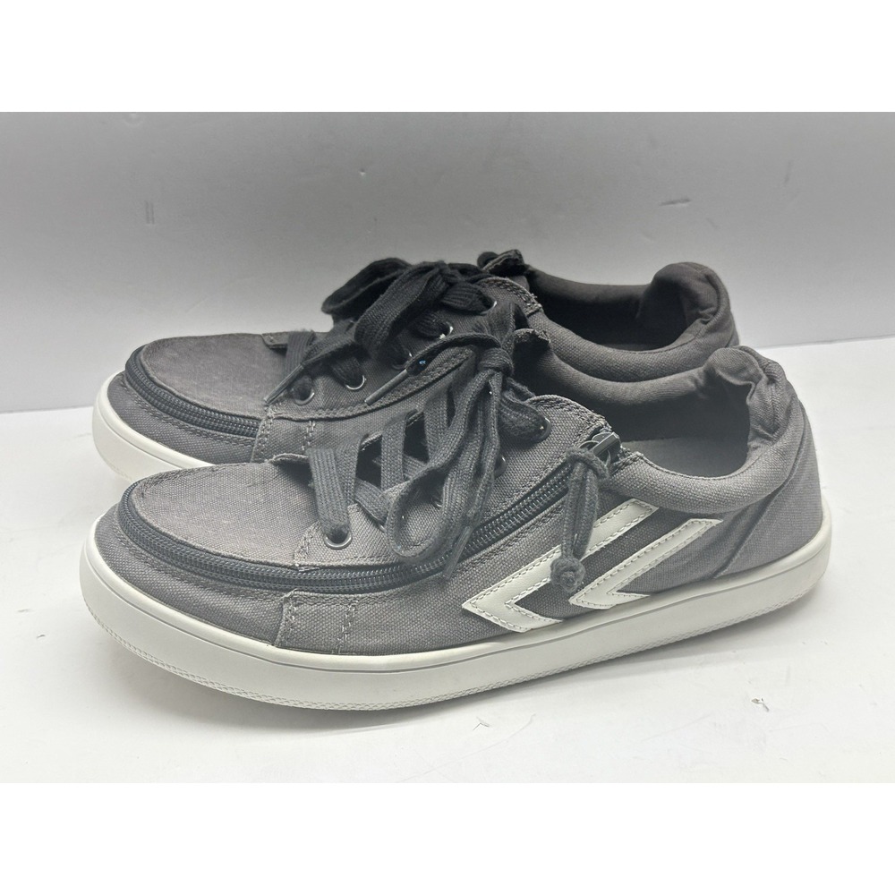 Billy Footwear Zippered Toe Classic Lace Up Low Top Men Sneakers Size 9.5